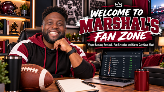 Welcome to Marshal’s Fan Zone: Where Fantasy Football, Fan Rivalries and Game Day Gear Meet