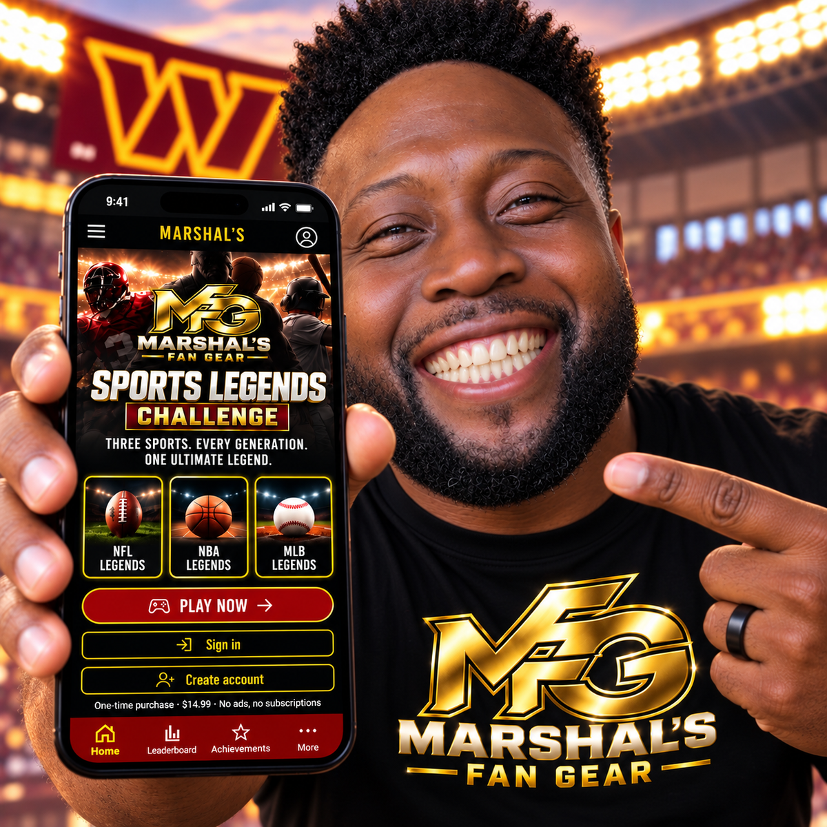 Marshal’s Sports Legends Challenge