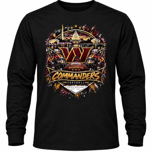 Washington Football Fan Long-Sleeve Tee | Marshal’s Fan Gear