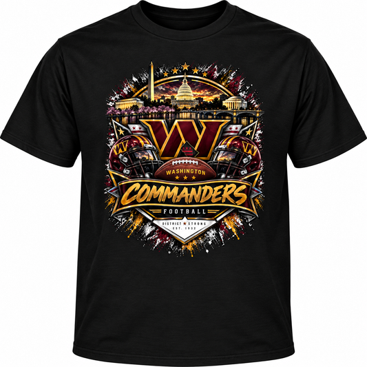 Washington Football Fan Short Sleeve Tee | Marshal’s Fan Gear